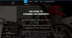 Desktop Screenshot of korandamotorsports.com